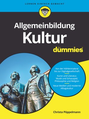 cover image of Allgemeinbildung Kultur f&uuml;r Dummies